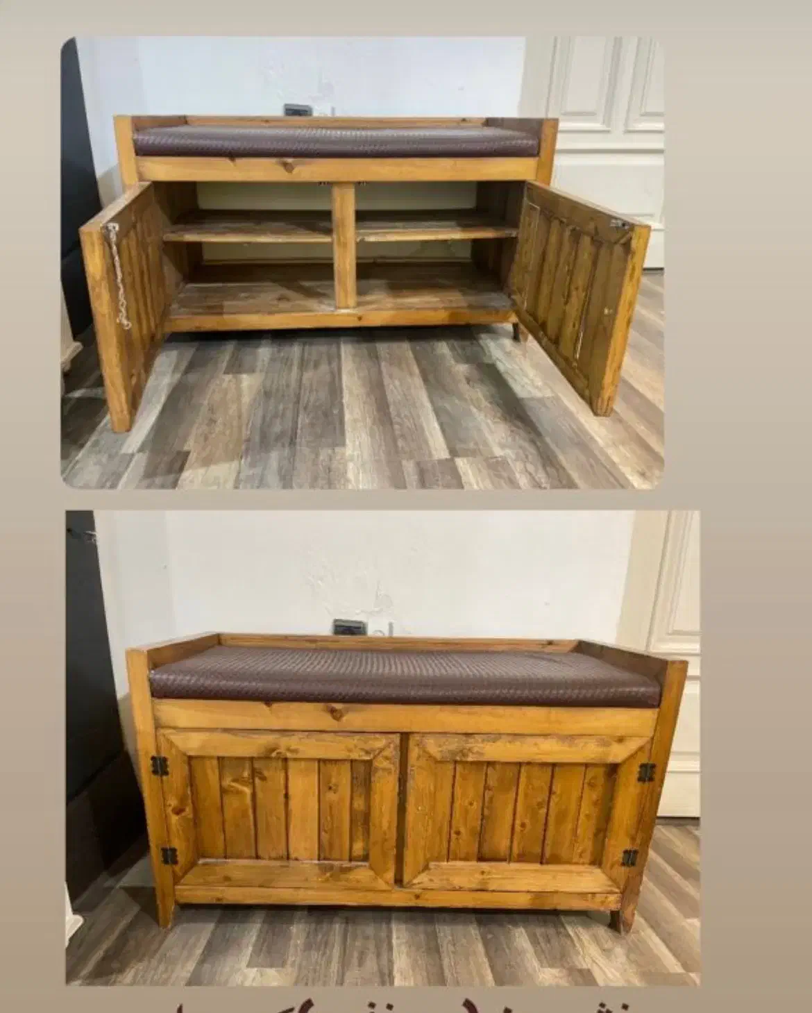 صندلی و نیمکت چوبی تشک تخت بکگراند تولد|صندلی و نیمکت|گرگان, |دیوار