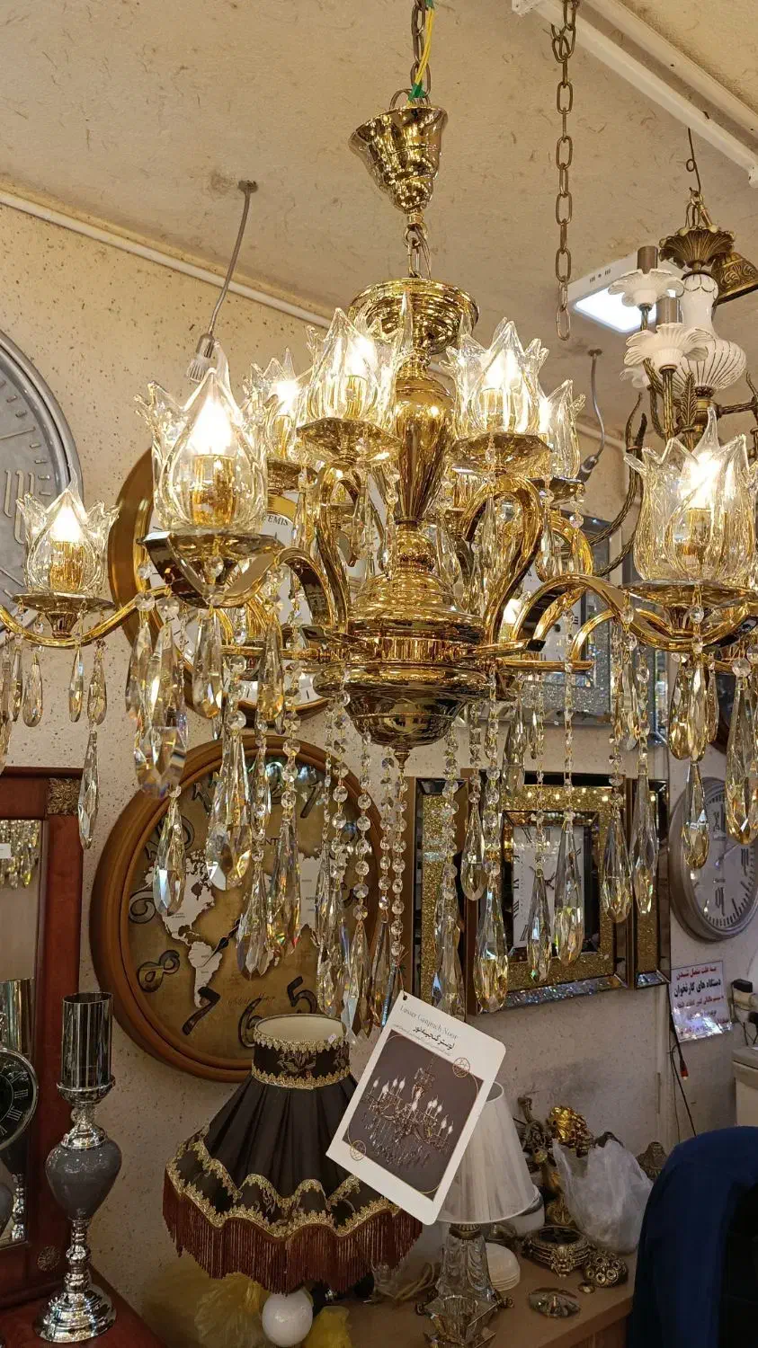 اب طلا مدل نارسیس شرایط فروش ویژه ۳ تا۷ آذر|لوستر و چراغ آویز|اراک, |دیوار