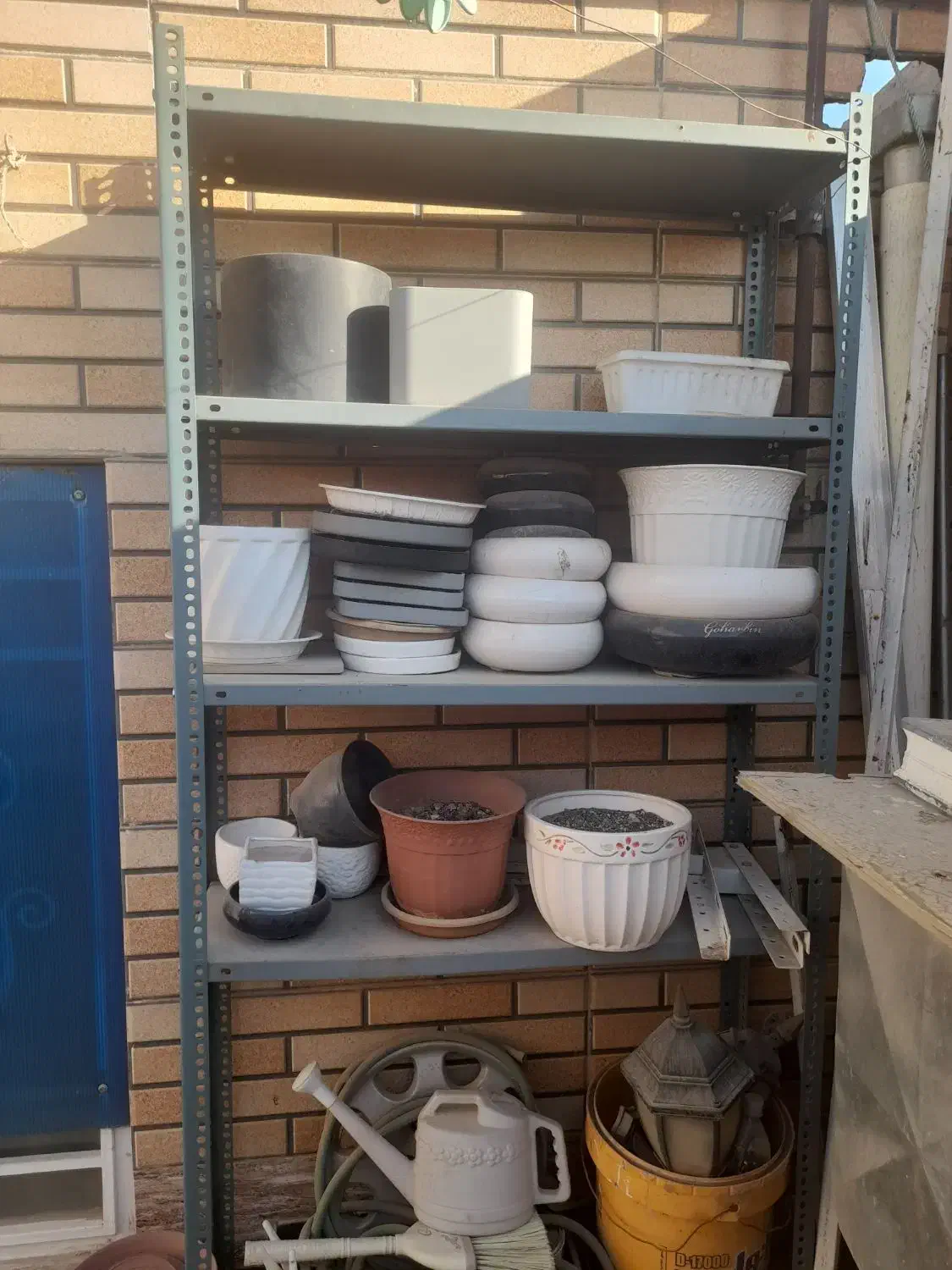 قفسه فلزی|کتابخانه، شلف، قفسههای دیواری|قم, نخودی|دیوار