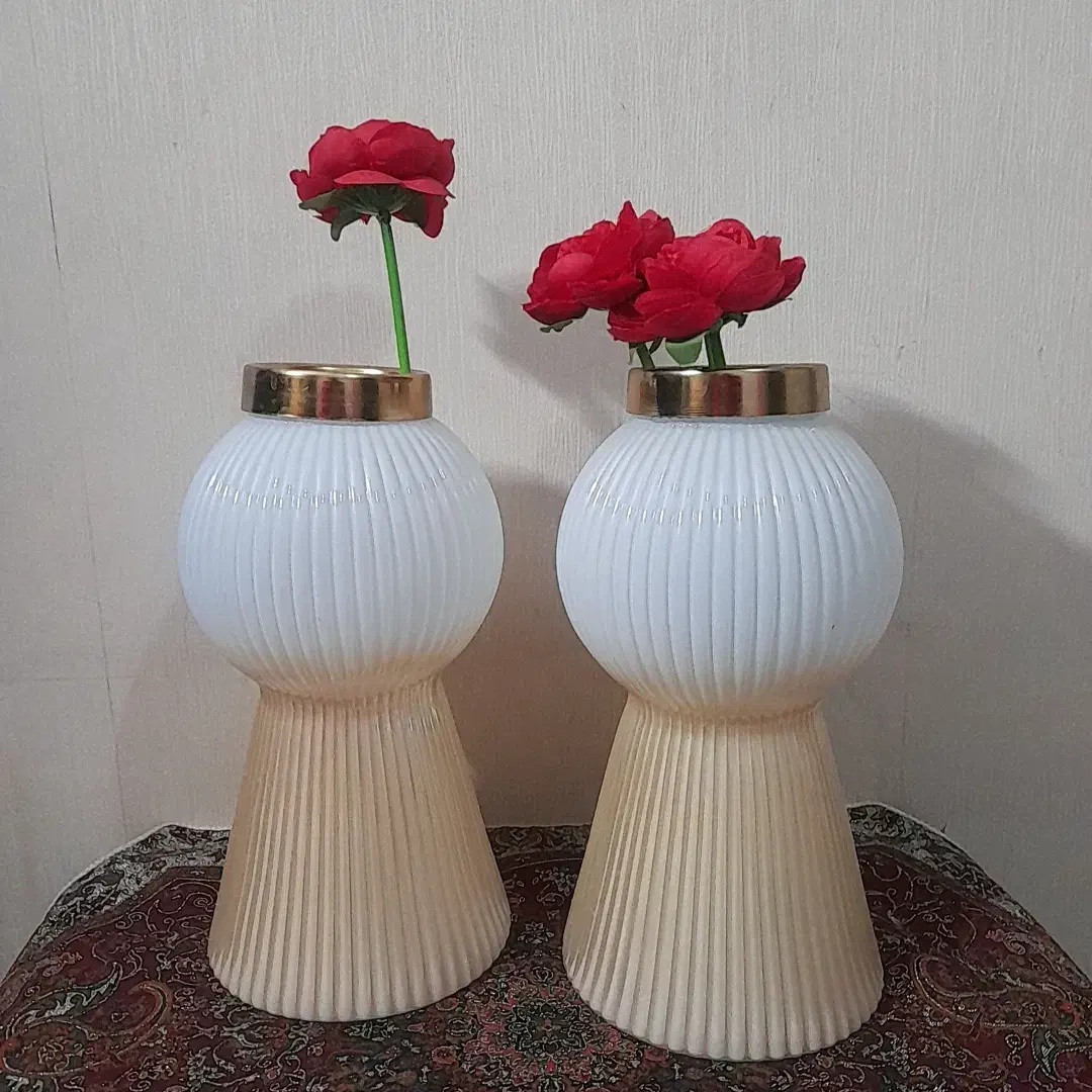 یک جفت گلدان مناسب هدیه|صنایع دستی و سایر لوازم تزئینی|ری, علایین|دیوار