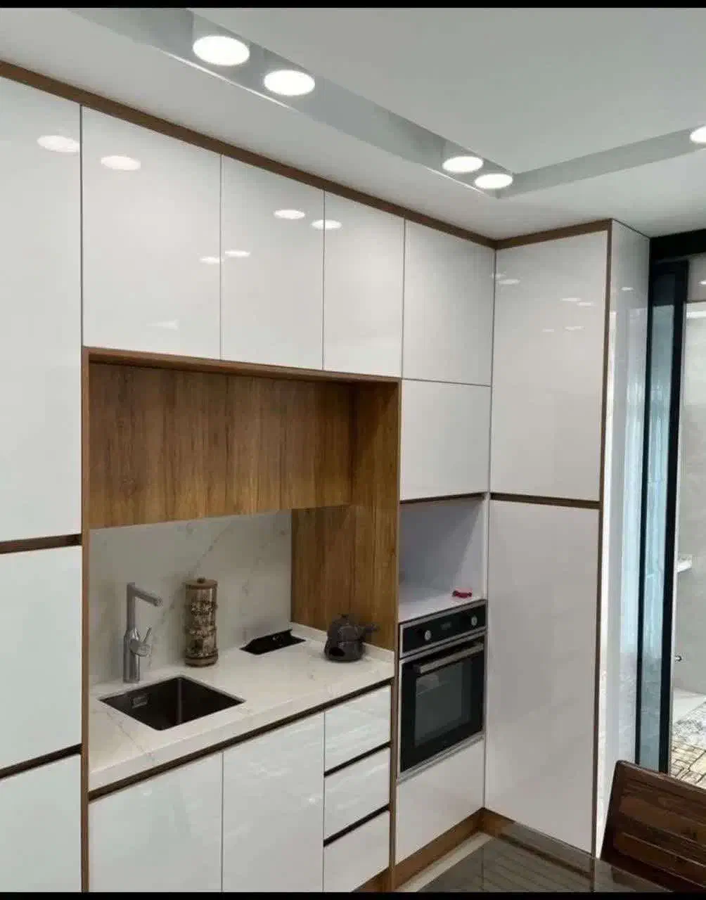 هایگلاس کابینت تمام mdf / دوپله وساده|مصالح و تجهیزات ساختمان|اردبیل, |دیوار