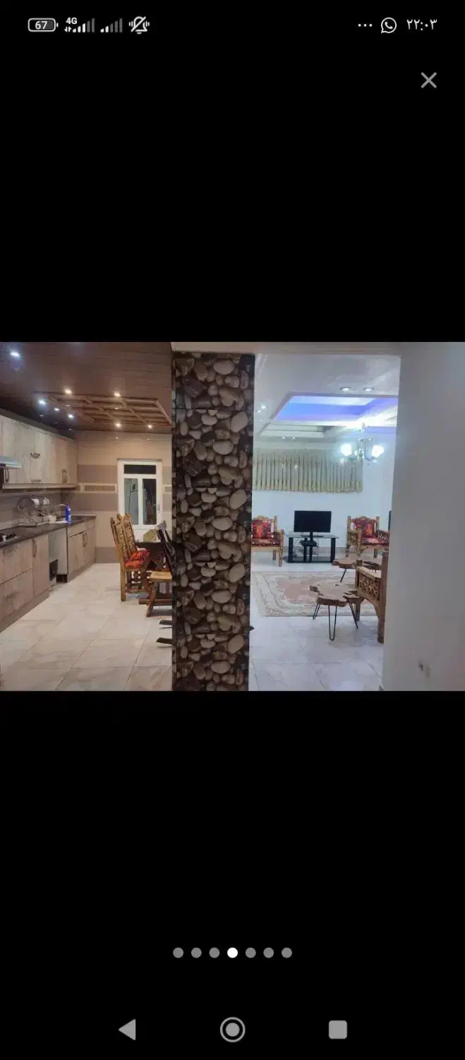 مبله ساحلی رستم رود|اجارهٔ آپارتمان|ایزدشهر, |دیوار