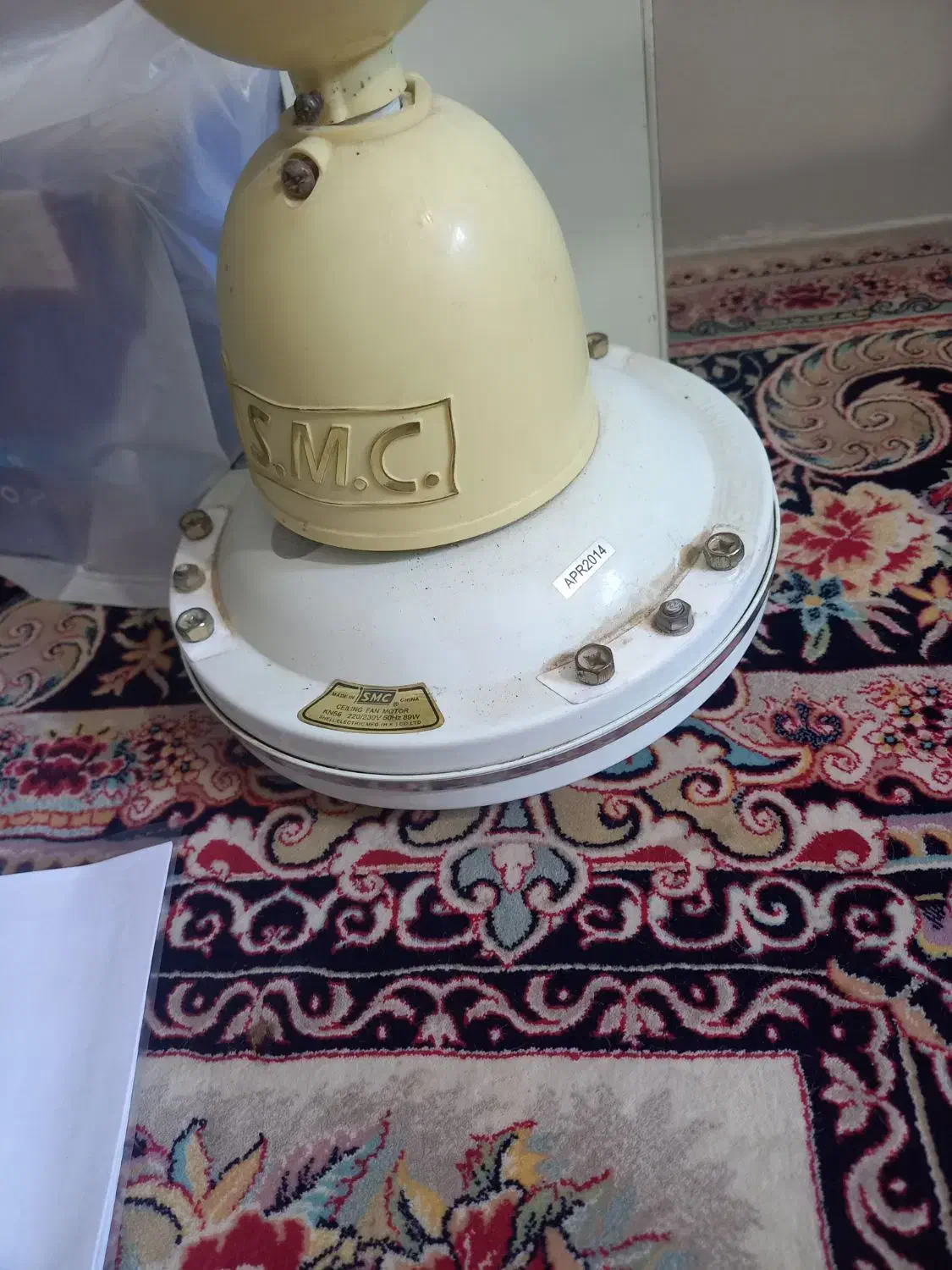 پنکه سقفی S.M.C تمیز|پنکه و تصفیهکنندهٔ هوا|بندر کنگان, |دیوار