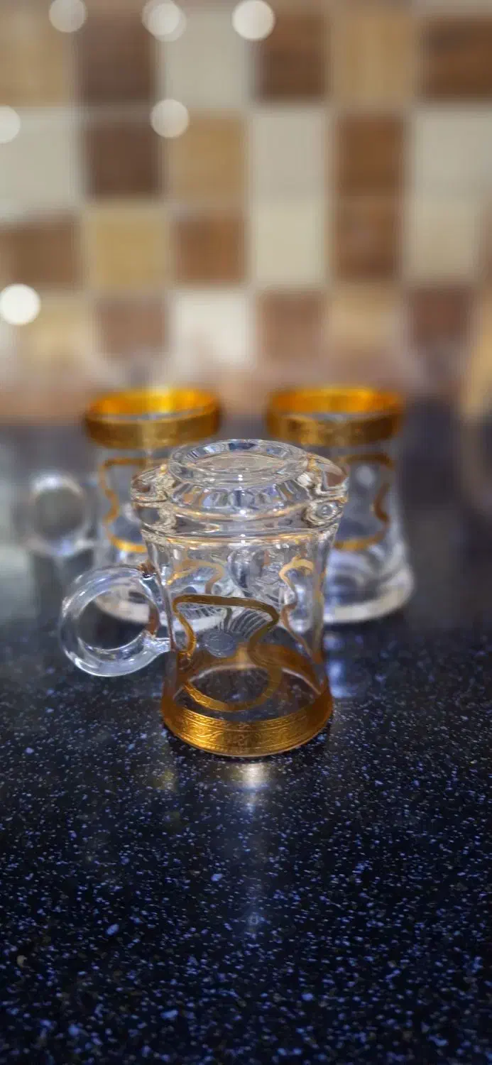 سه دست استکان..|ظروف سرو و پذیرایی|رفسنجان, |دیوار