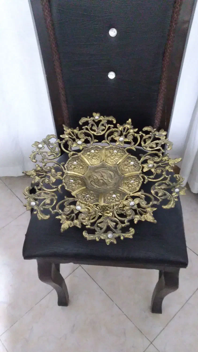 مجسمه گوزن برنز طاووس برنز و میوه خوری برنز|مجسمه، تندیس، ماکت|ری, دیلمان|دیوار