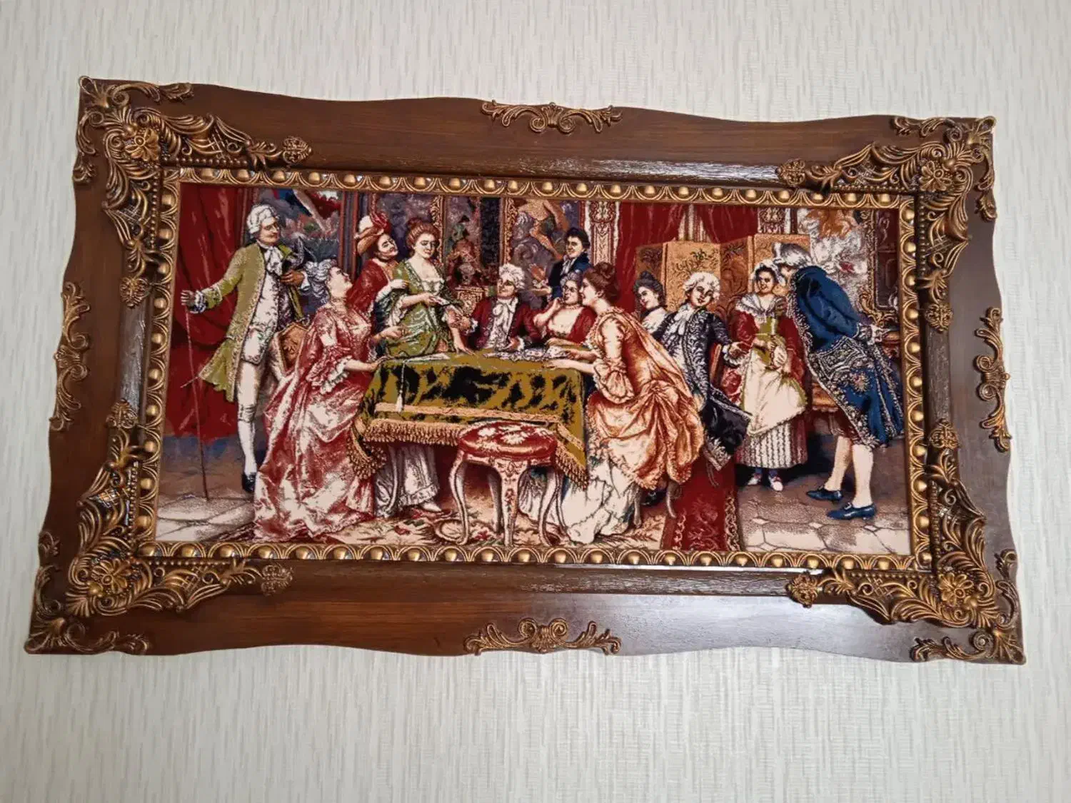 دوتا بلو فرش تراکم بالا شیک زیبا|تابلو فرش|اراک, |دیوار