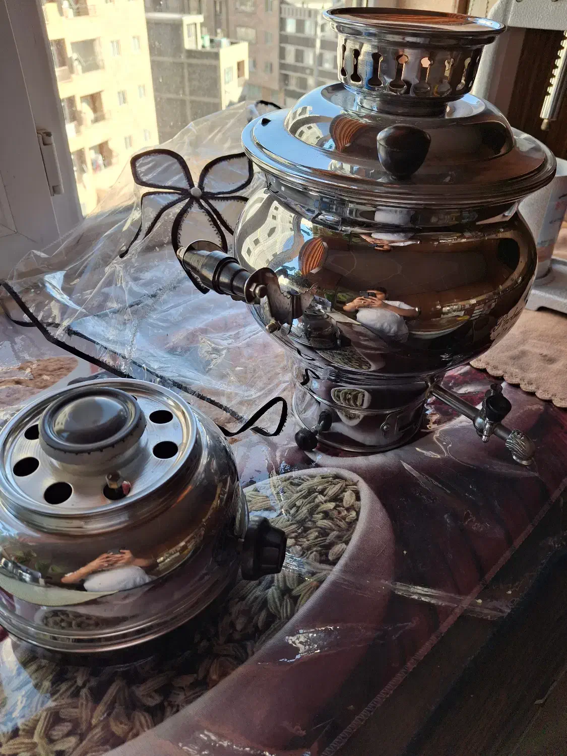 سماور تازه استفاده نشده نو|سماور، چای‌ساز، قهوه‌ساز|سنندج, |دیوار