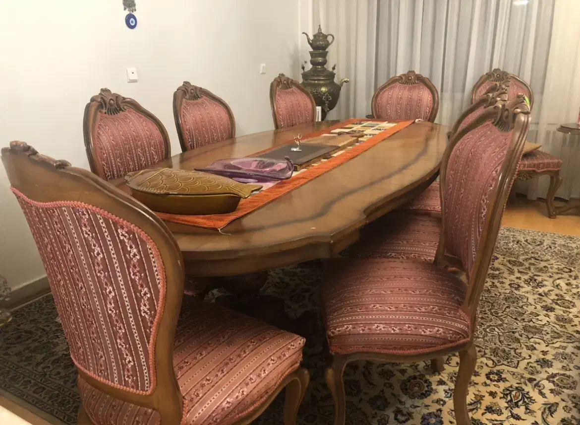 مبل وناهار خوری مدل امریکایی تشک دوبل|مبلمان خانگی و میز عسلی|تهران, نیلوفر|دیوار