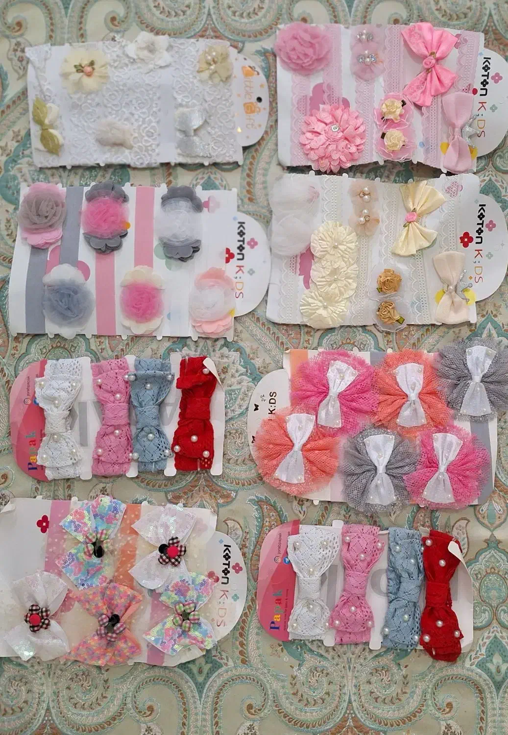 فروش عمده ۲۶۰ هد بند  و  دخترانه زنانه|کفش و لباس بچه|تهران, امیرآباد|دیوار