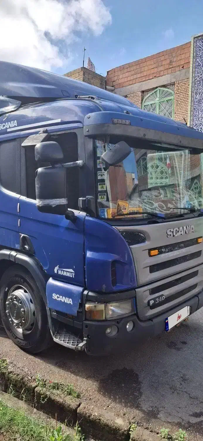 اسکانیا تک یخچالی|خودرو سنگین|کن, |دیوار