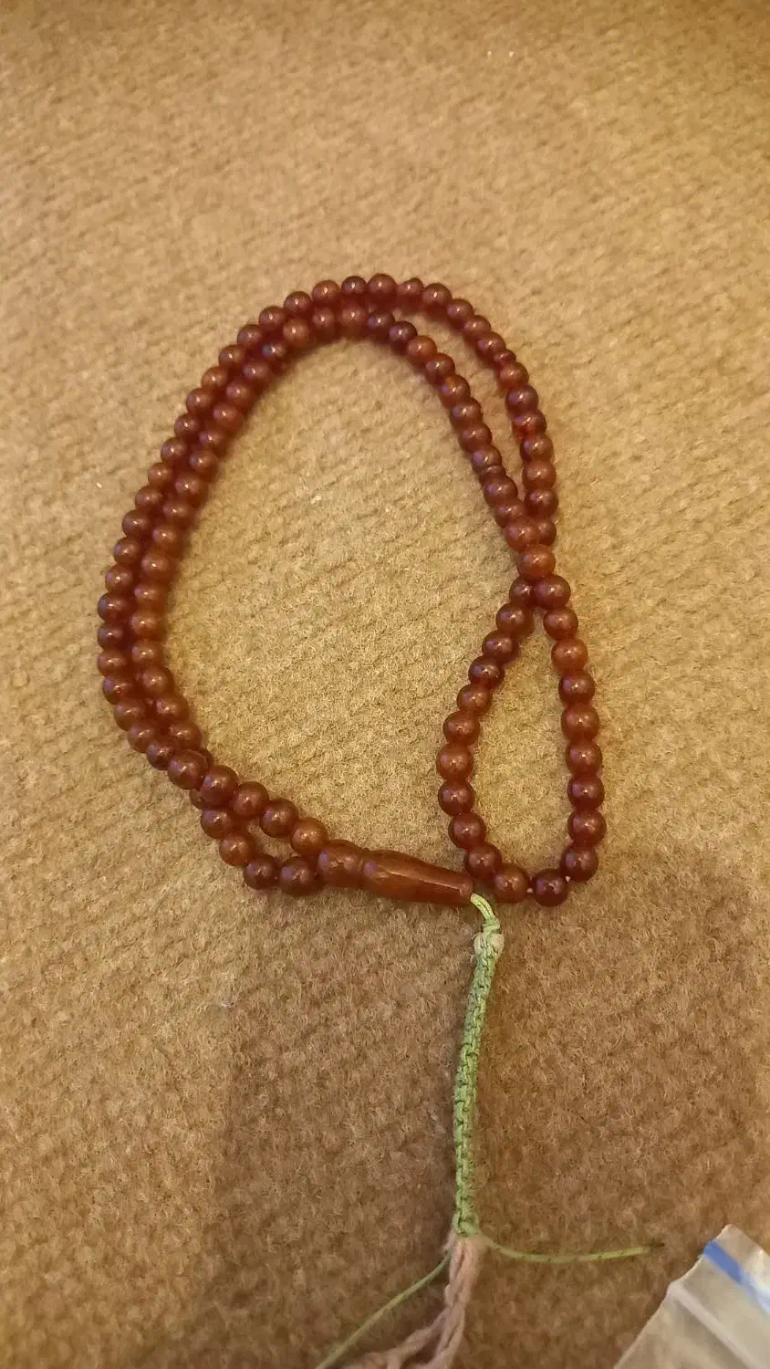 تسبیح کهربای اصل|جواهرات|تبریز, |دیوار