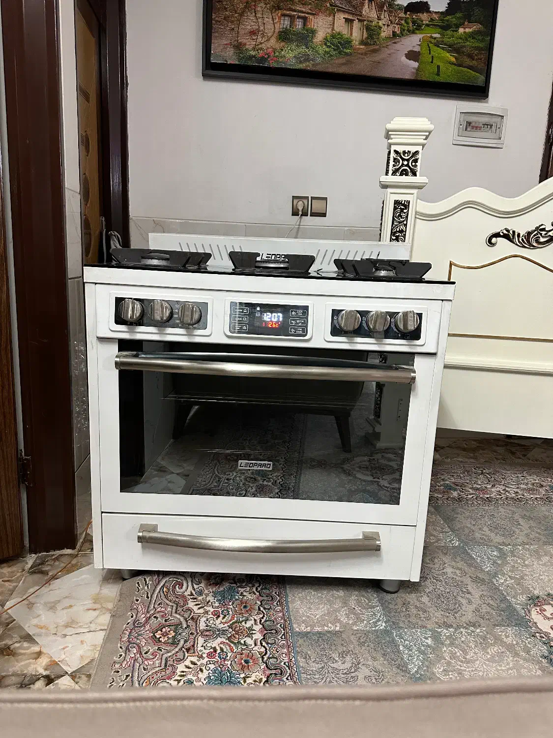 فرگاز 5شعله درحدنو|اجاق گاز و لوازم برقی پخت‌وپز|لنجان, |دیوار