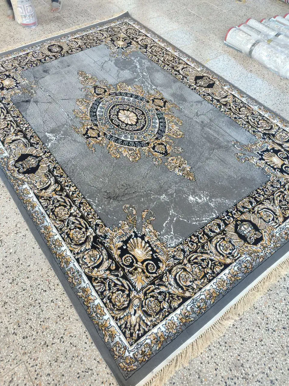 فرش نقشه ژیوا دودی ۱۲ - ۹ - ۶ متری نو|فرش|تفرش, |دیوار