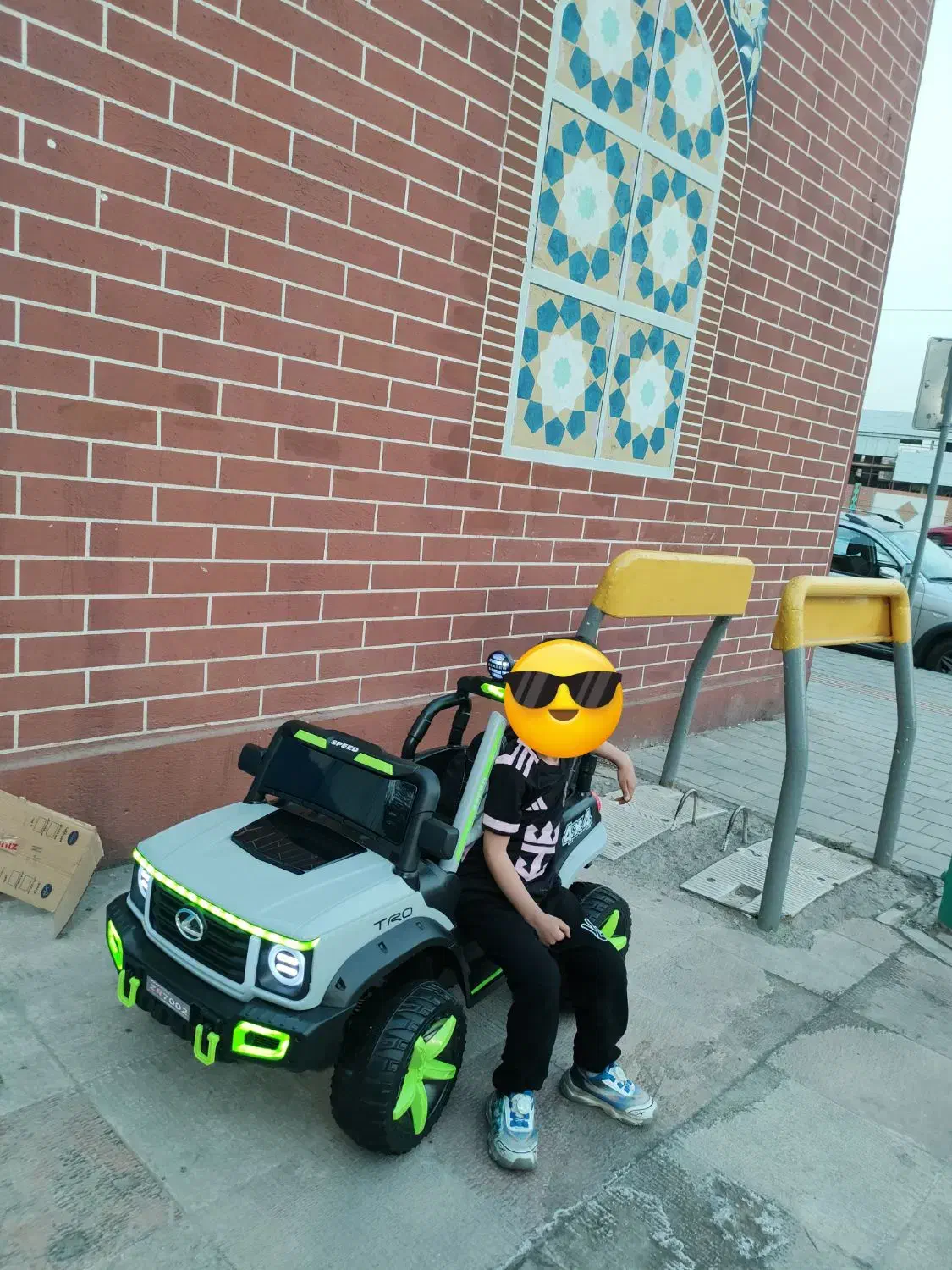 ماشین شارژی آفرودی دونفره چهار موتوره کنترل دار|اسباببازی|تهران, سبلان (لشگر)|دیوار