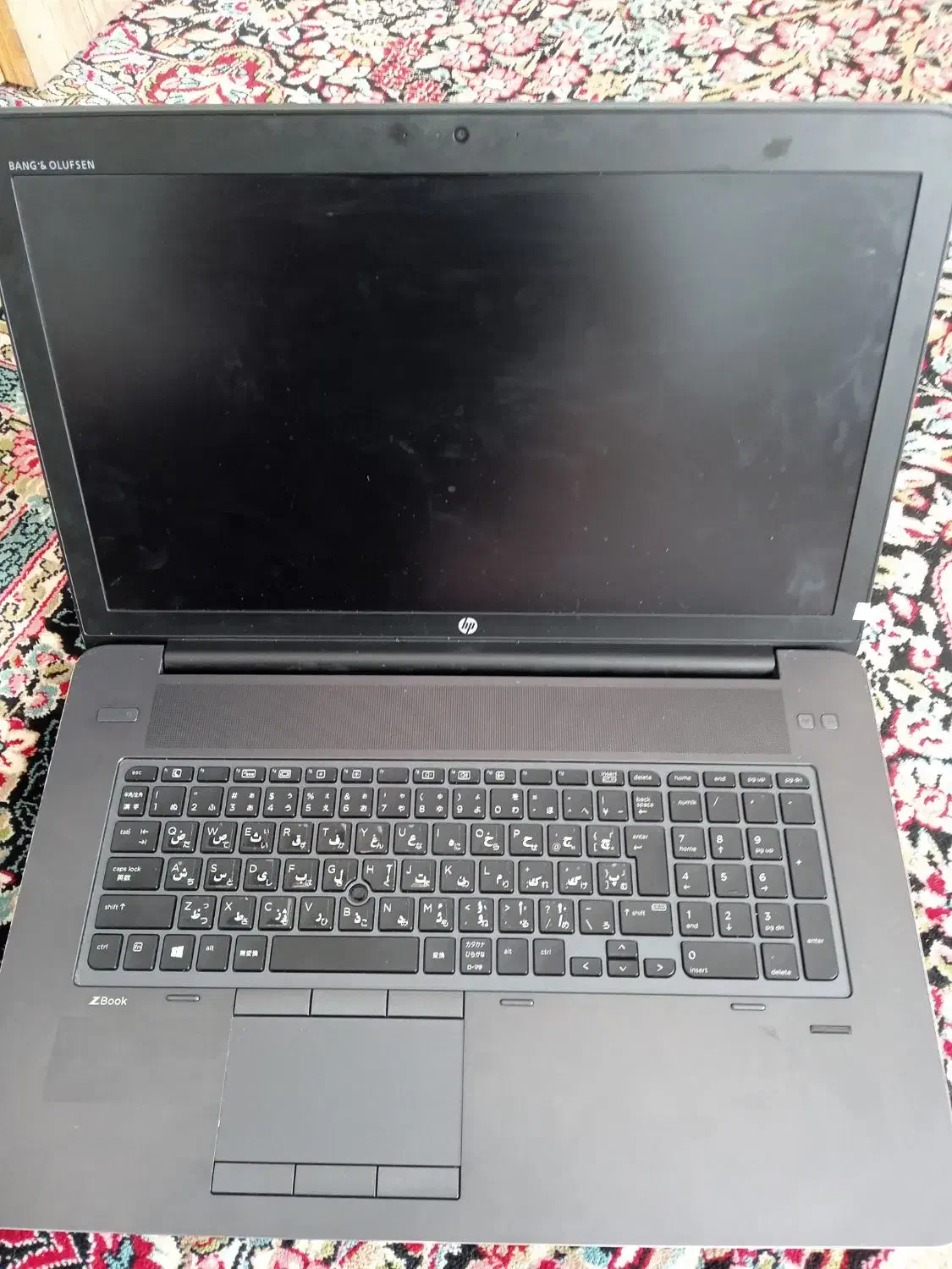 لپتاپ گیمنیگ  zbook  hp|رایانه همراه|زرند, |دیوار