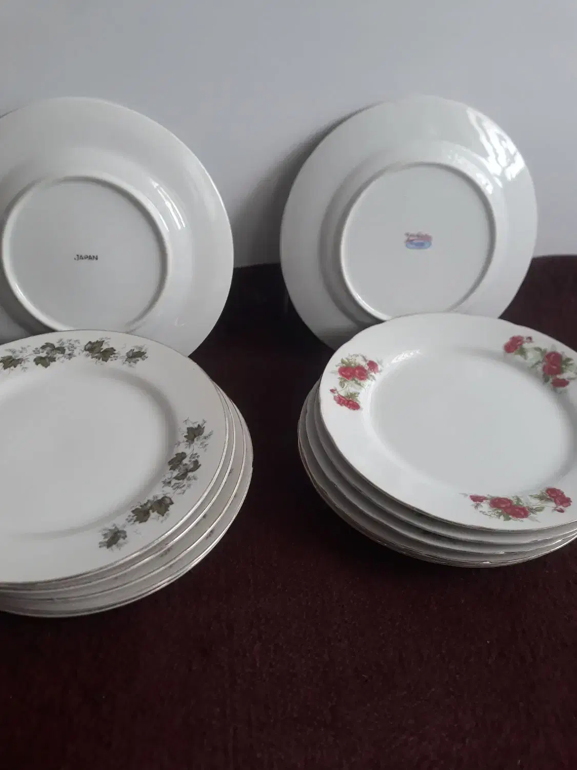 12عددبشقاب اصل ژاپن سالم|ظروف سرو و پذیرایی|کرمانشاه, |دیوار