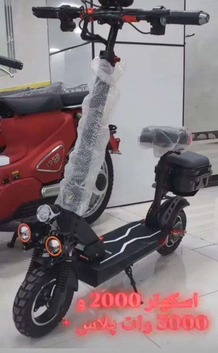 اسکوتر برقی*حرفه ای *فول آپشن|دوچرخه، اسکیت، اسکوتر|سیرجان, |دیوار