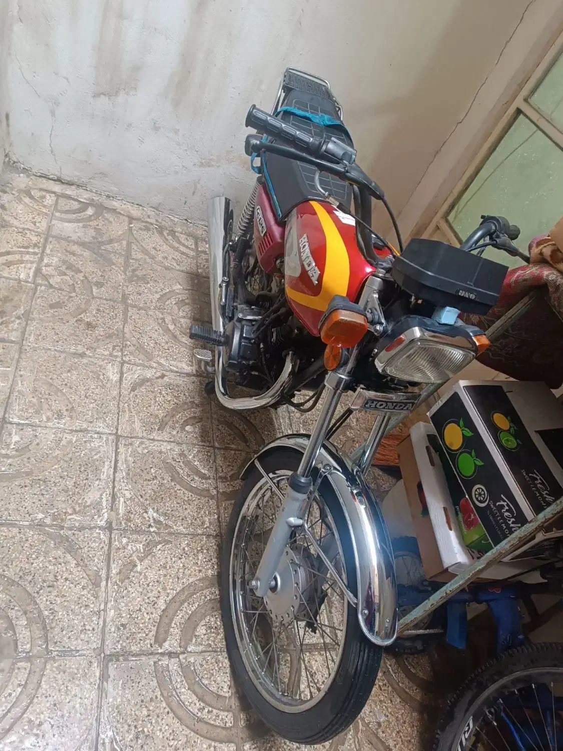 موتور هندا ۱۲۵ توریست مدل ۹۴|موتورسیکلت|تهران, نعمتآباد|دیوار