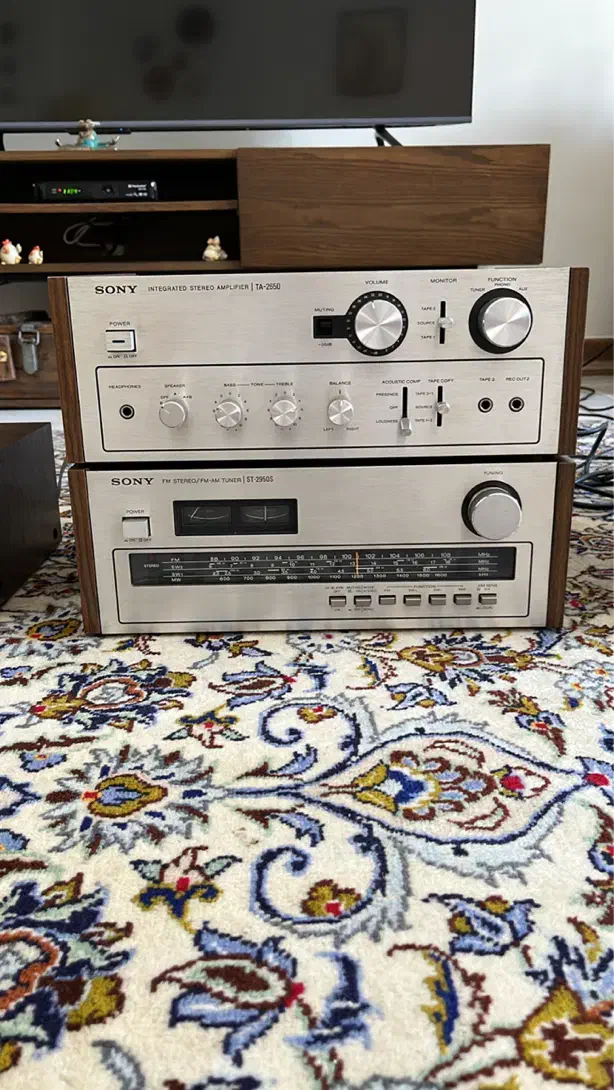 آمپیلی فایر سونی استریو سونی به همراه تیونر.در حد|سیستم صوتی خانگی|پردیس, فاز ۸|دیوار