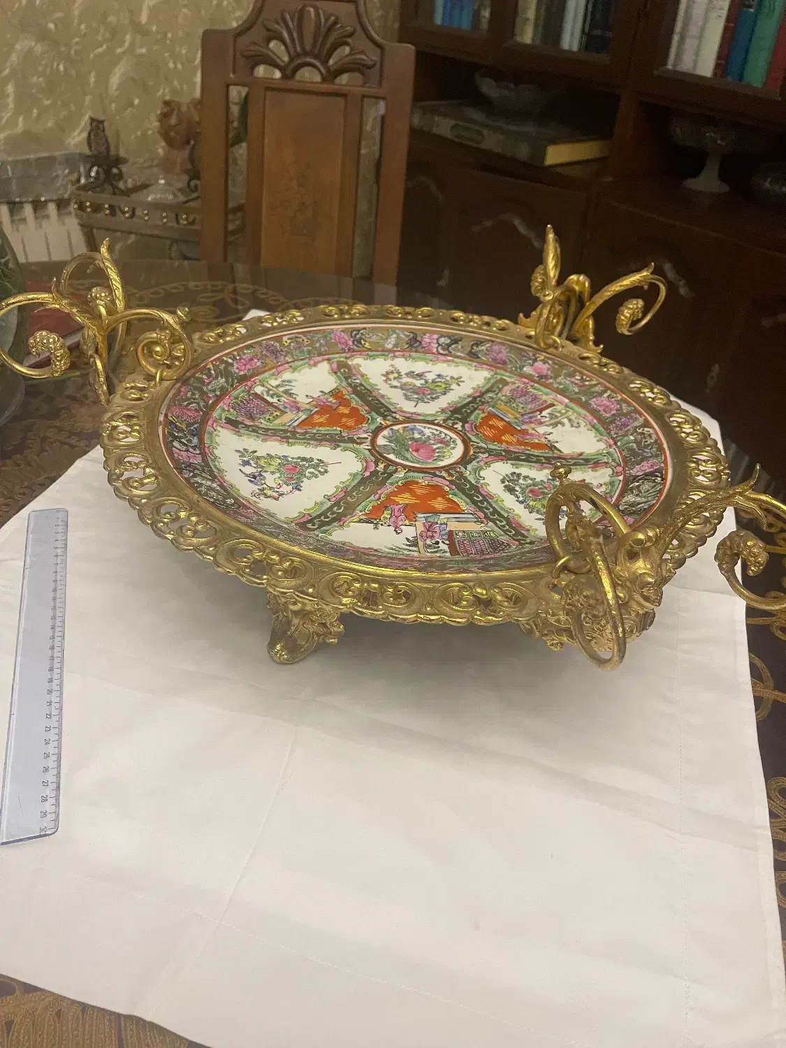 ظرف شیرینی خوری چینی مرغی|ظروف سرو و پذیرایی|تهران, اختیاریه|دیوار