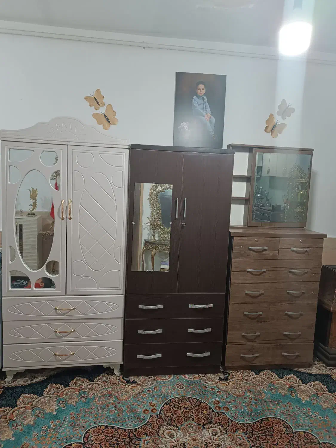 کمد دراور لباس نو|جاکفشی، کمد، دراور|قزوین, |دیوار