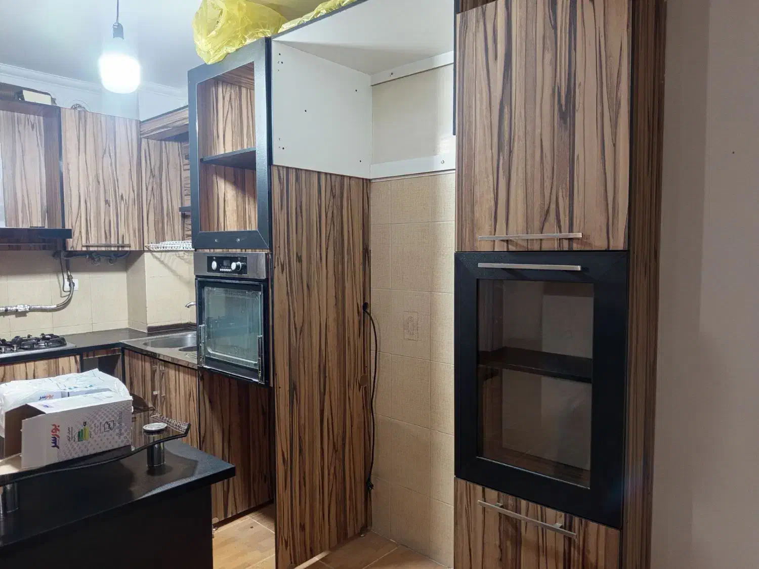 کابینت همراه هود و سینگ|مصالح و تجهیزات ساختمان|ملارد, |دیوار