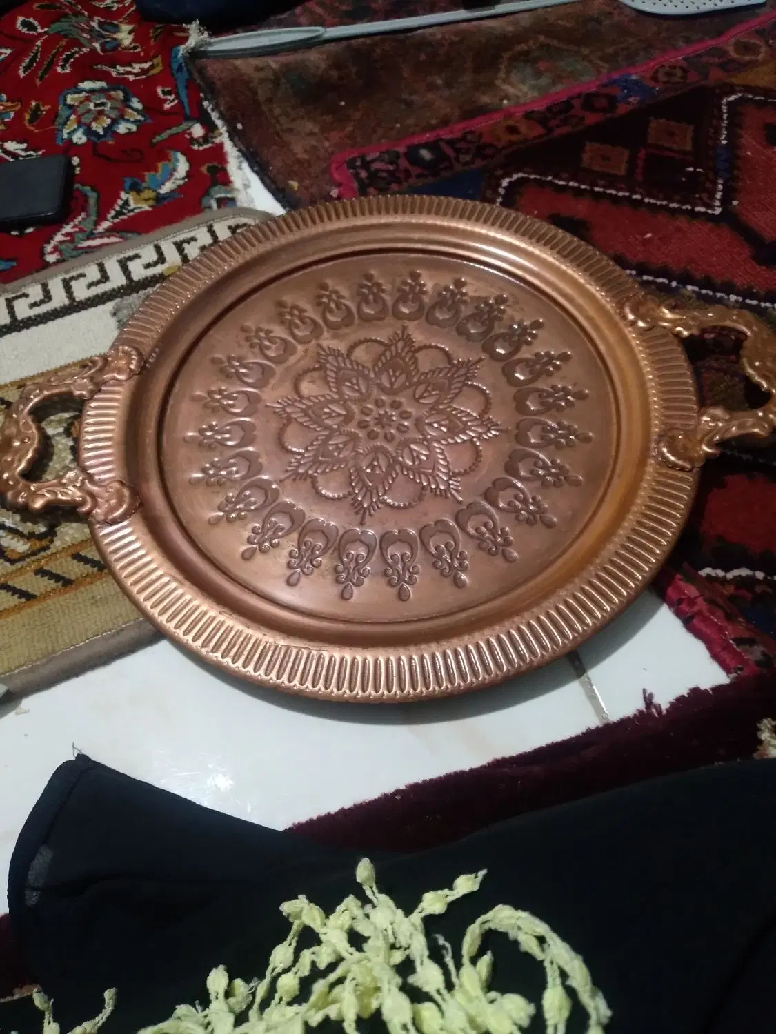 سینی|ظروف سرو و پذیرایی|کرمانشاه, |دیوار