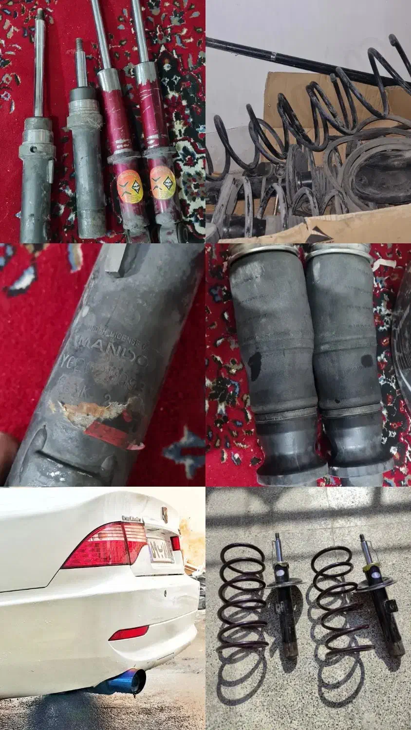 کمک kds فنر لنزو ۲۰۶ اگزوز بالن پنوماتیک|قطعات یدکی و لوازم جانبی|اصفهان, دهنو|دیوار