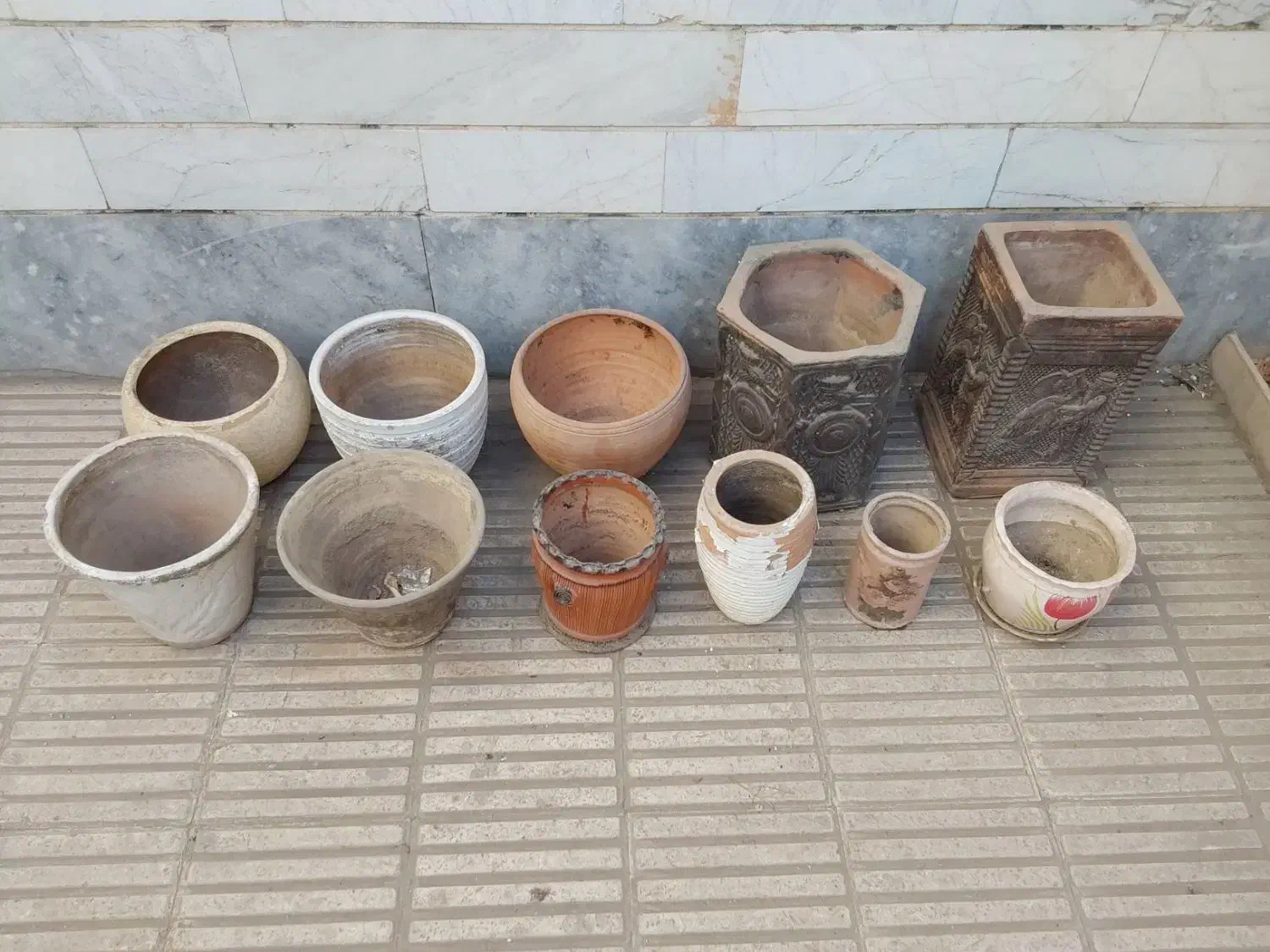 گلدان سفالی سالم|گل و گیاه طبیعی|تهران, افسریه شمالی|دیوار