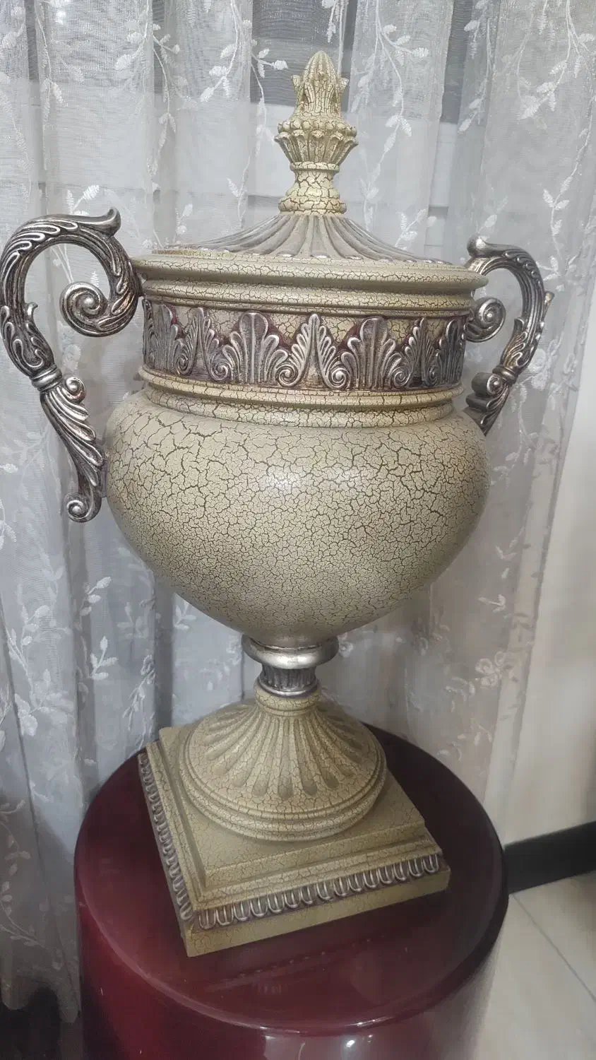 گلدان کنار سالنی پودر سنگ نو|صنایع دستی و سایر لوازم تزئینی|کرج, حیدرآباد|دیوار