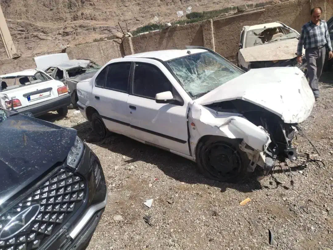 سمند تصادفی 93 دوگانه|خودرو سواری و وانت|خرم‌آباد, |دیوار