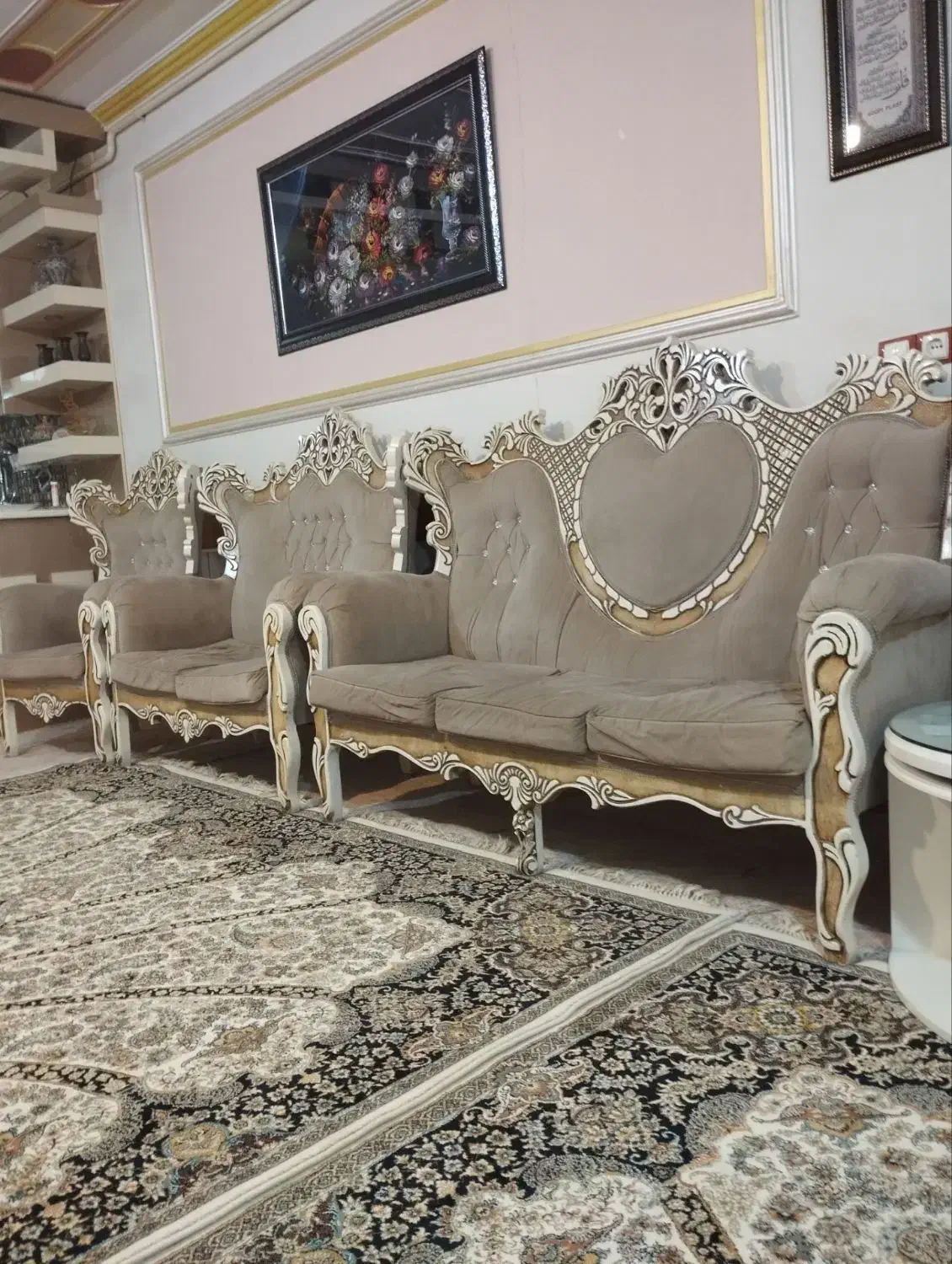 مبلمان|مبلمان خانگی و میز عسلی|زاهدان, |دیوار