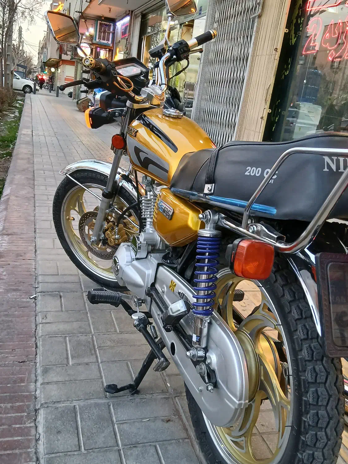 هندا ۲۰۰نیکتاز|موتورسیکلت|اصفهان, میرعماد|دیوار