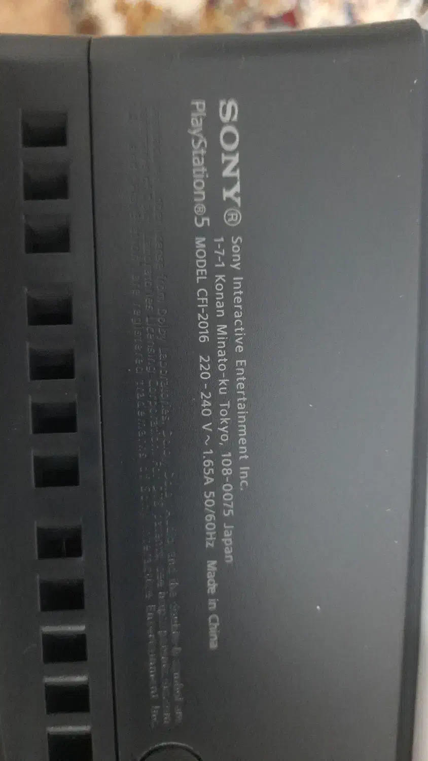 ps5 ورژن 2016 اروپا درحد نو|کنسول، بازی ویدئویی و آنلاین|تهران, ائمه اطهار|دیوار