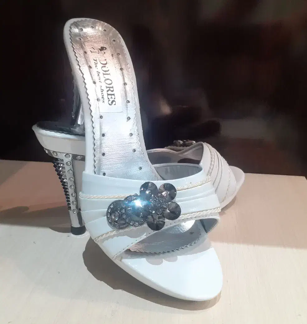 کفش مجلسی سایز ۳۷ و ۳۸ پاشنه استیل|کیف، کفش، کمربند|کاشان, الغدیر|دیوار