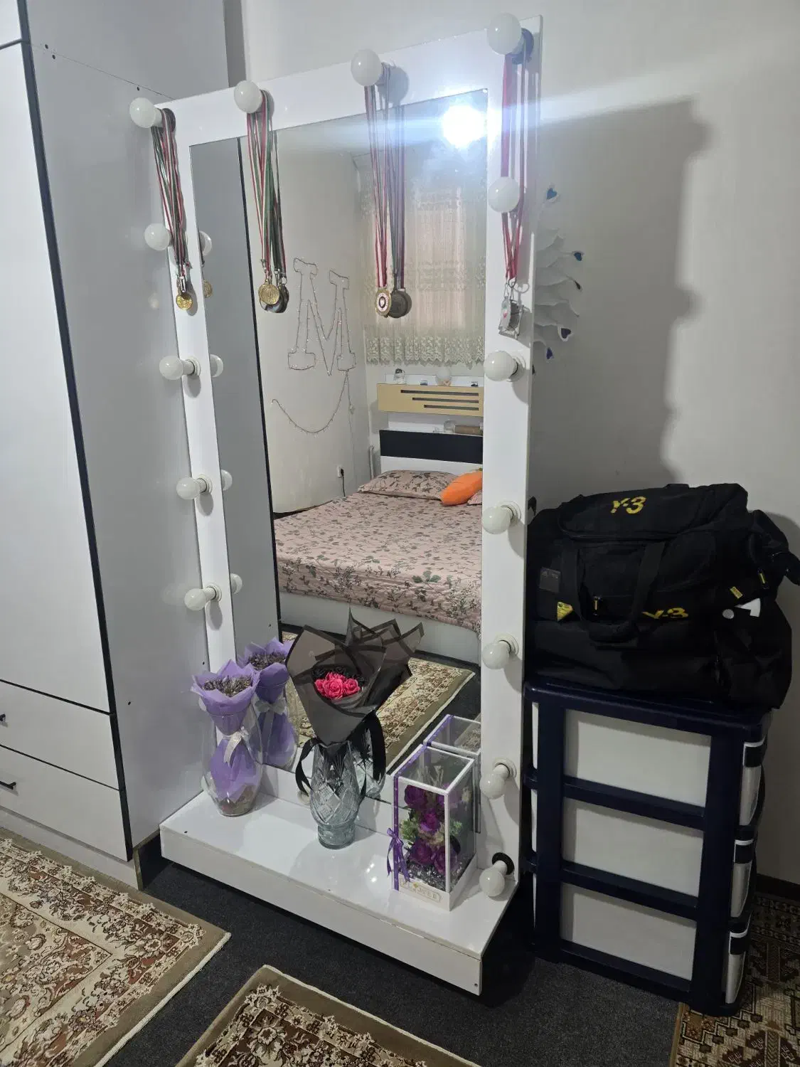 ایینه قدی چراغ دار|آینه|ورامین, ورامین|دیوار