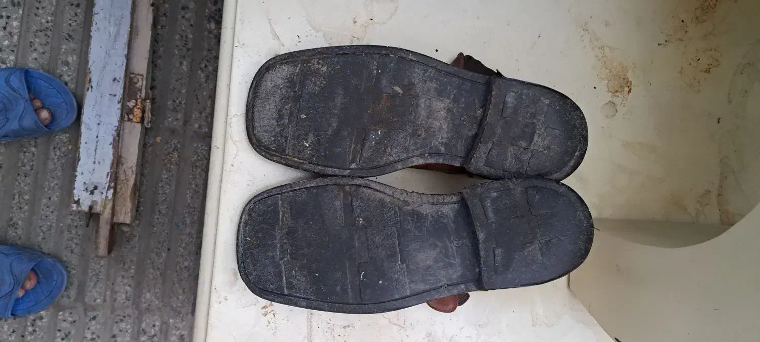 کفش چرم سایز۴۶|کیف، کفش، کمربند|گرگان, |دیوار