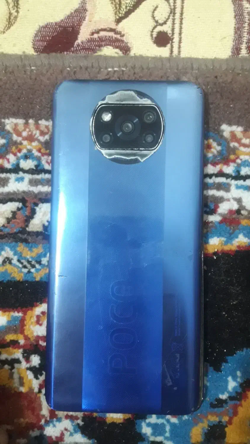 poko x3 pro|موبایل|شیراز, بید زرد|دیوار