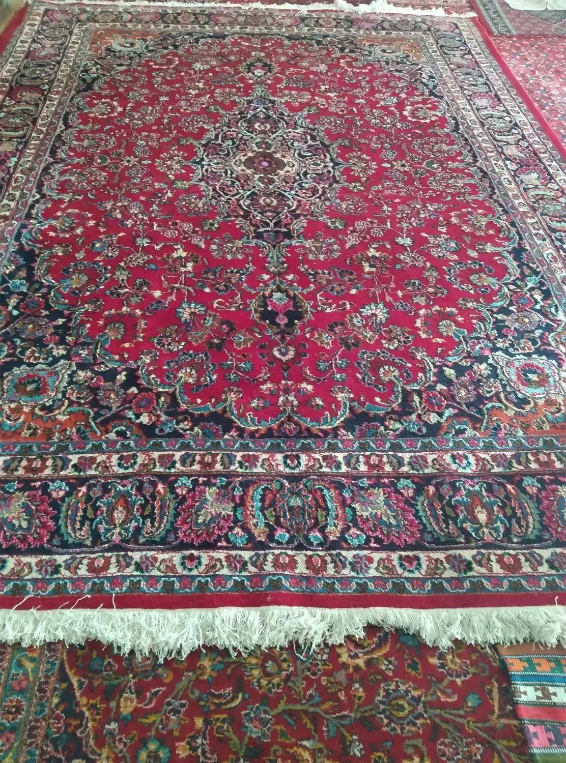 فرش دستبافت کاشمر ۱۲متری|فرش|اردبیل, |دیوار