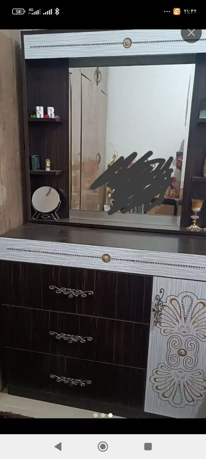 سرویس تخت خواب دونفره|تخت و سرویس خواب|گلپایگان, |دیوار