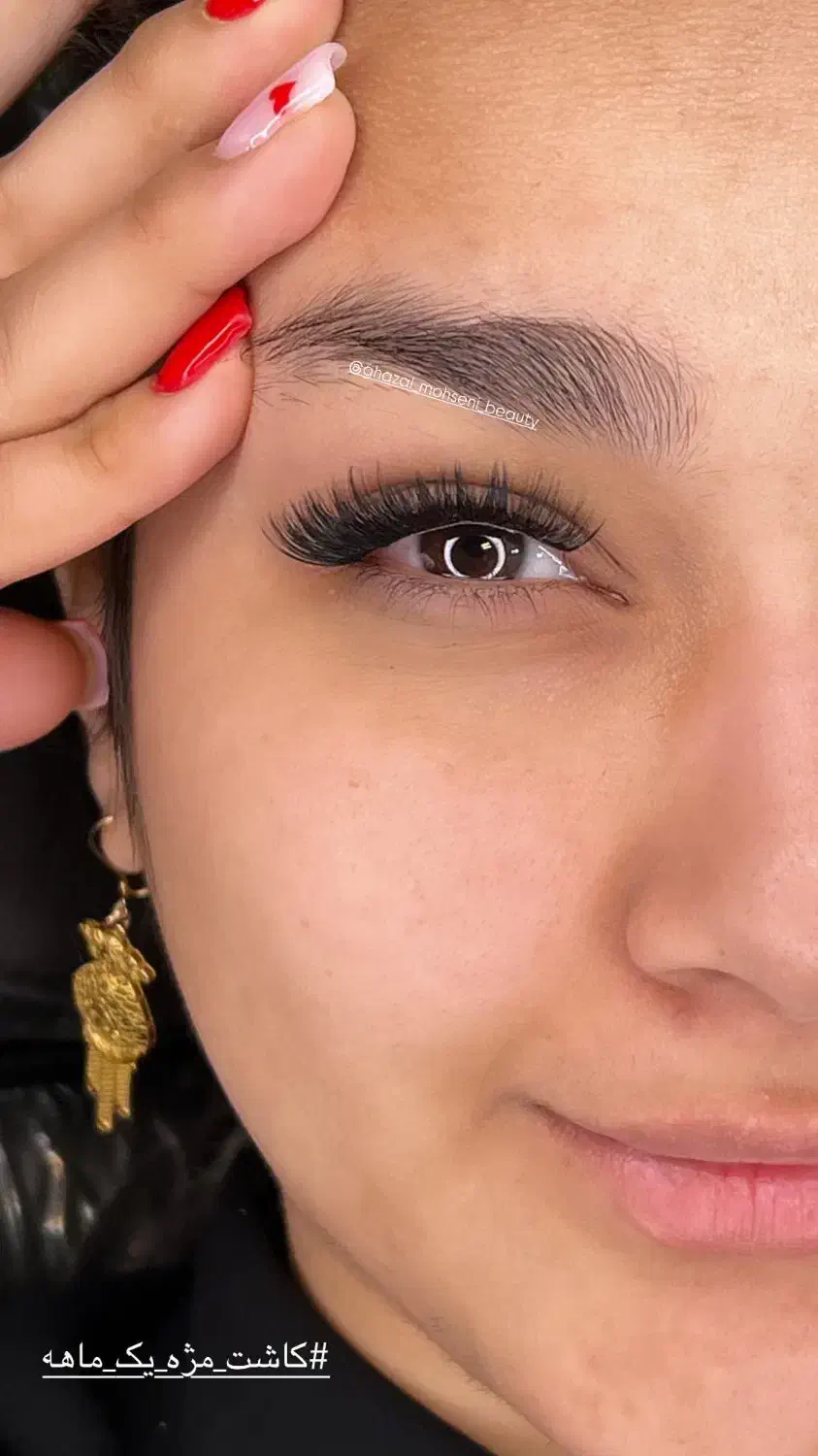 لیفت ابرو کاشت مژه|خدمات آرایشگری و زیبایی|گرگان, |دیوار