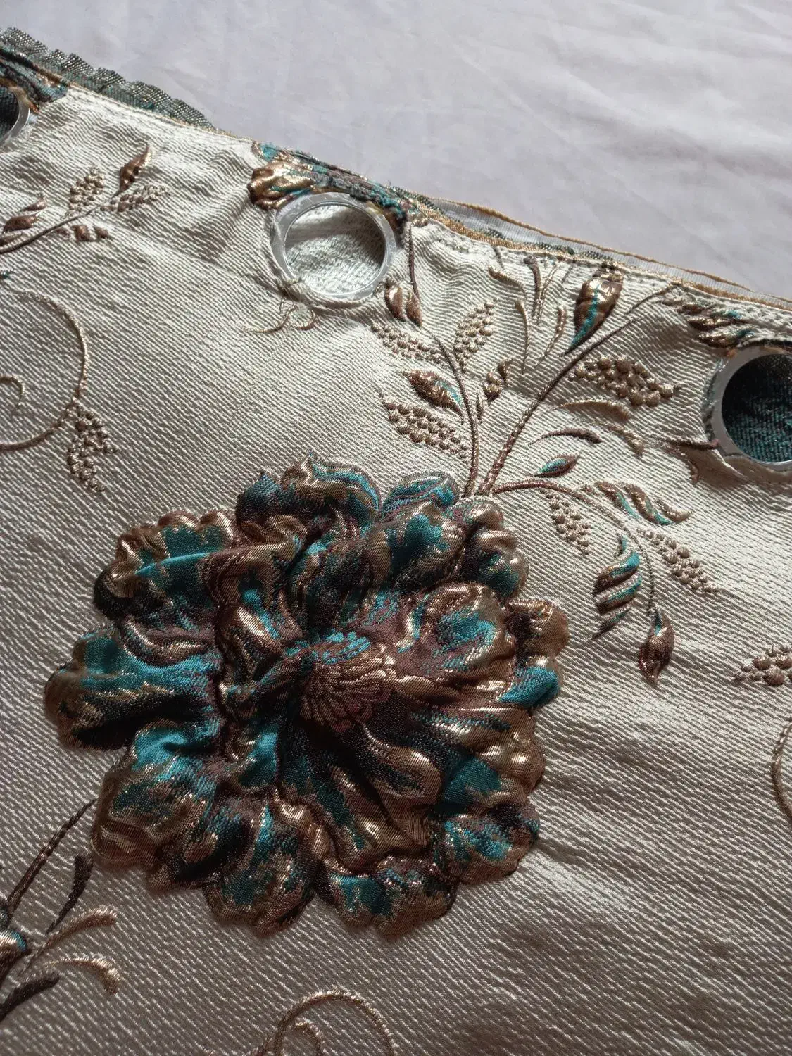 دو عدد دستک پرده ودوعدد پرده|پرده، رانر، رومیزی|مشهد, آزادشهر|دیوار