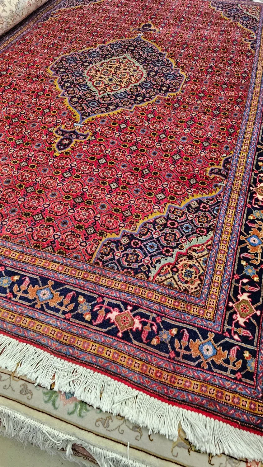 فرش جفت ماهی قرمز ۲۵ رج|فرش|تبریز, |دیوار