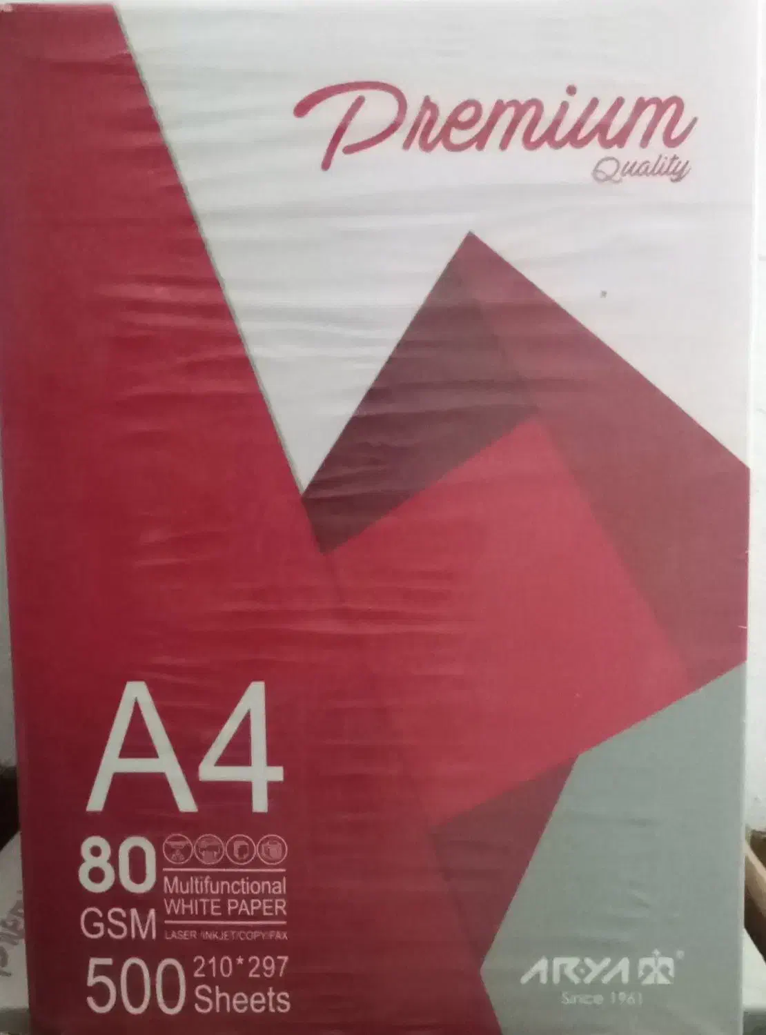 کاغذ A4 permium با کیفیت درجه 1|لوازم التحریر|رشت, آب آسیاب|دیوار