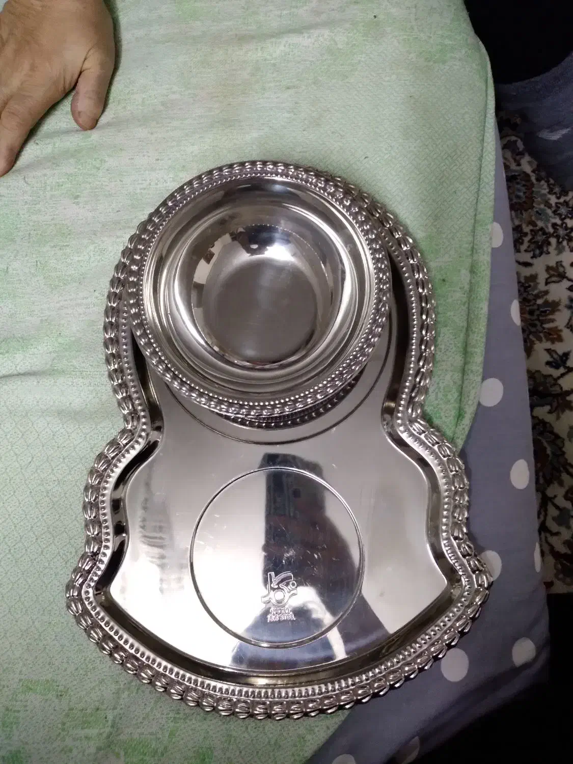 کاسه وزیر سماوری دوتاش با هم ۴۰۰هزار تومان|صنایع دستی و سایر لوازم تزئینی|تهران, دهقان|دیوار