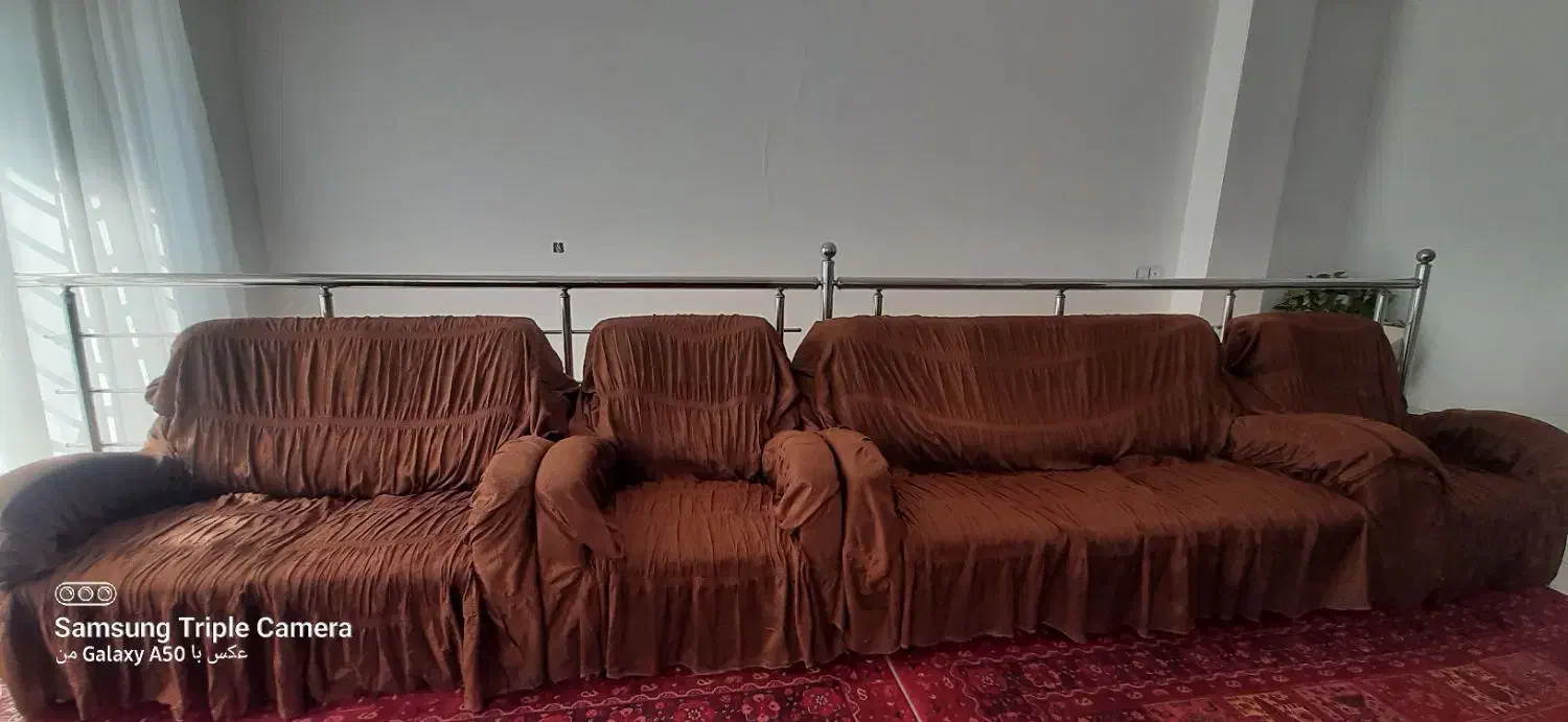 مبلمان ۷ نفره|مبلمان خانگی و میز عسلی|سیرجان, |دیوار