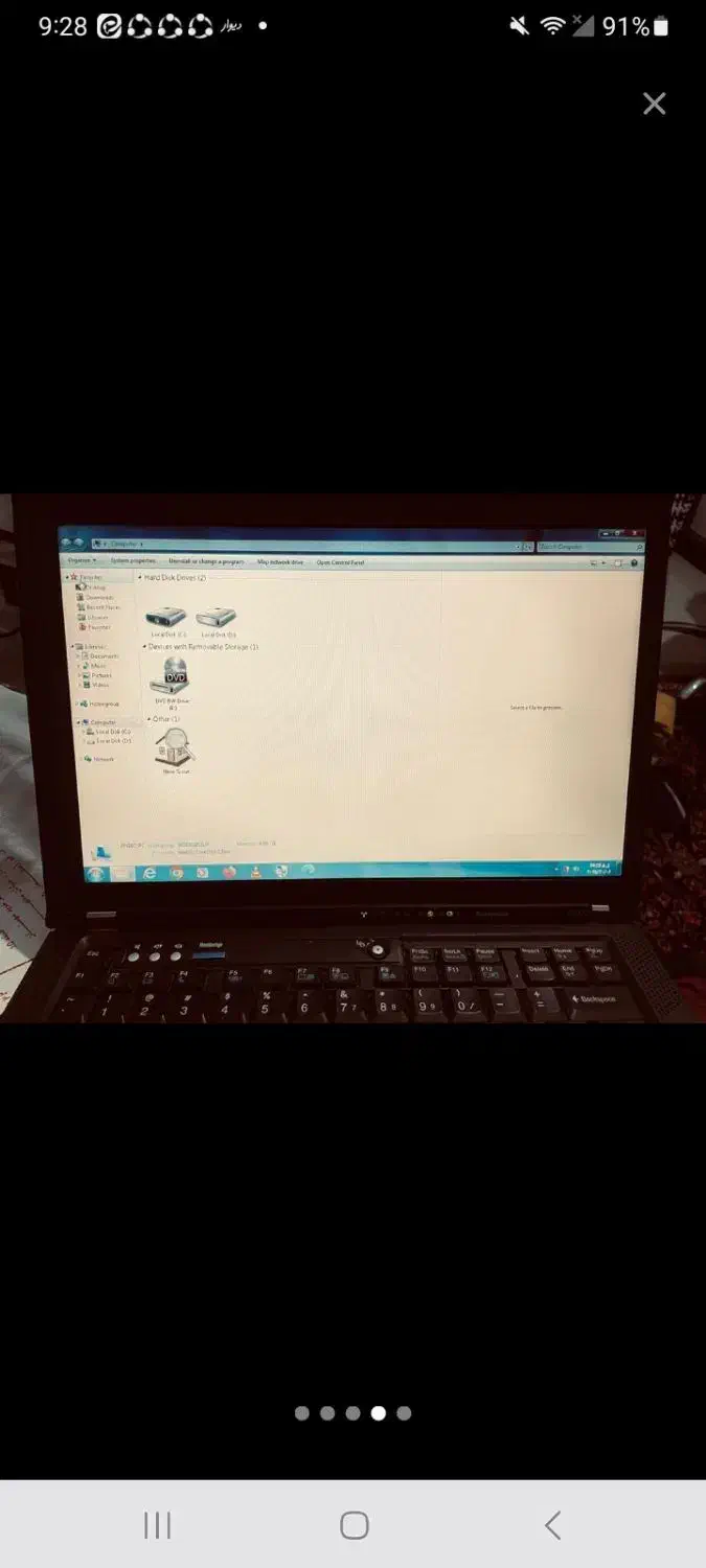 لپتاب لنئوو Think pad|رایانه همراه|تهران, شهرک نفت|دیوار
