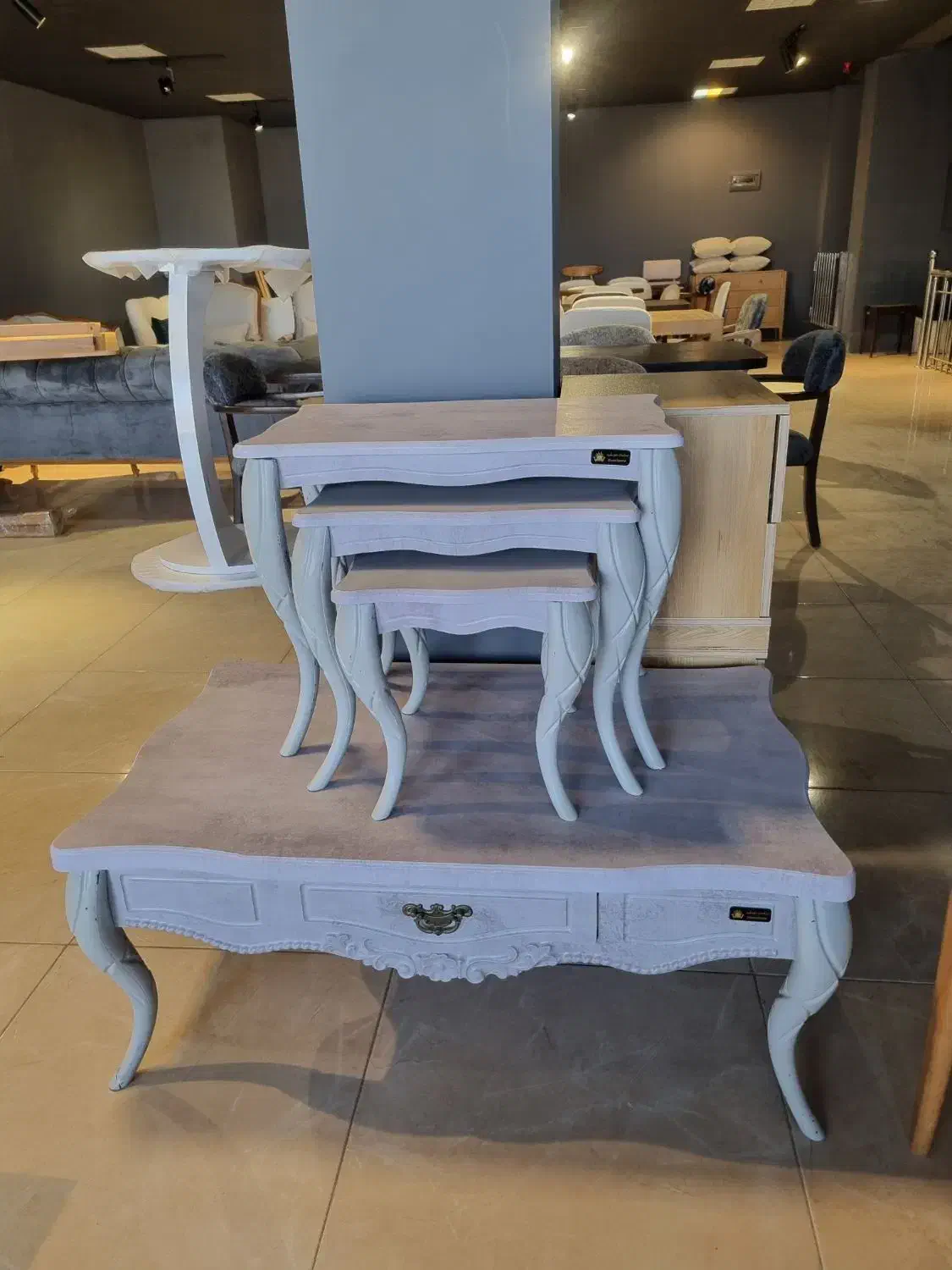 میز وگل میز پیچک|مبلمان خانگی و میز عسلی|شیراز, شهرک گلها|دیوار