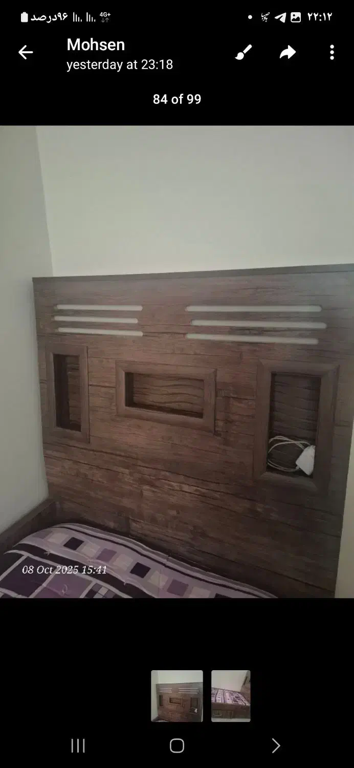 تخت نوجوان|تخت و سرویس خواب|تهران, پاسداران|دیوار