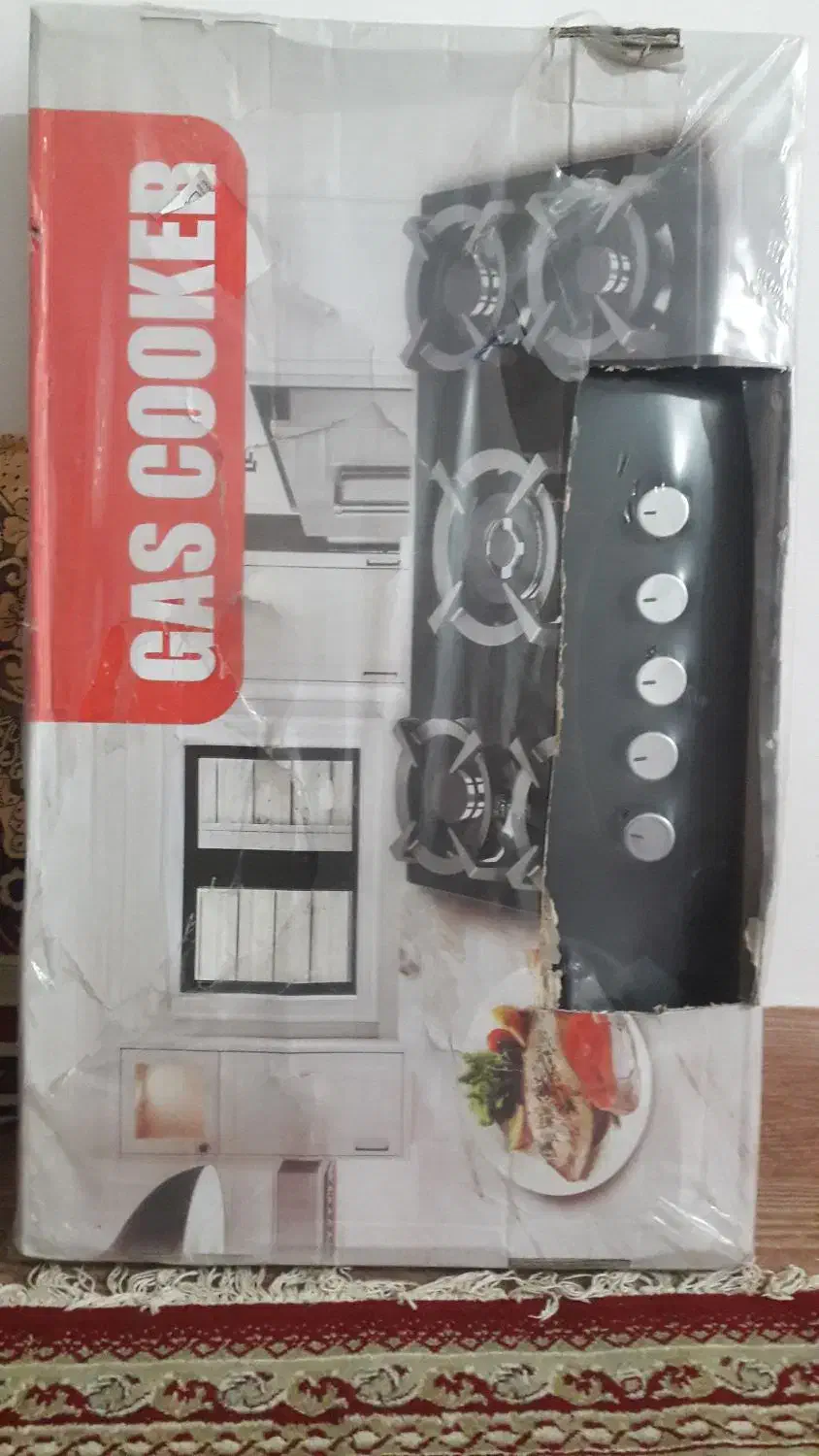 اجاق گاز ۵ شعله صفحه ای|اجاق گاز و لوازم برقی پختوپز|سنگر, |دیوار